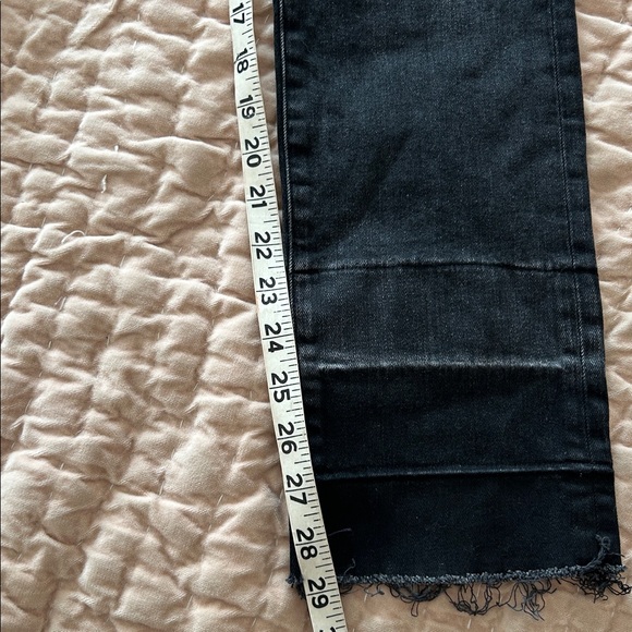 Veronica Beard RYLEIGH slim straight high-rise black jeans size 26 1/2 - Picture 11 of 11